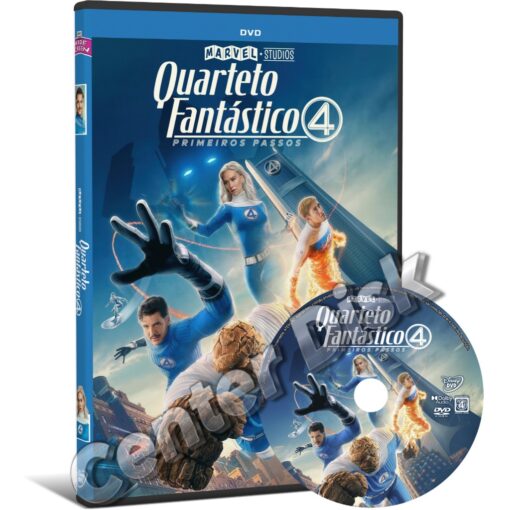 DVD Quarteto Fantástico: Primeiros Passos (2025)